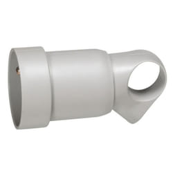 Fiche femelle Annela - 2 phases + terre - gris