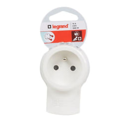 LEGRAND - Fiche femelle 2p+t latérale 1 puits vrac