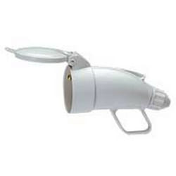 Legrand 050231 - Prolongateur PLEXO - 2P+T - 16 A - PLAST - SERRE-CBLE à VISSER - GRIS