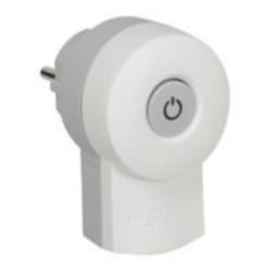 Fiches plastique avec interrupteur 2P+T Legrand M