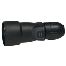 Fiche femelle 16A 2P+T en caoutchouc - Legrand 50441 - Bornes auto - Noir