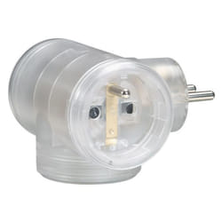LEGRAND Fiche multiprise triplite latérale - 3 phases + terre transparent