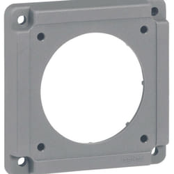 Legrand - Plaque adaptation Hypra pour fixation de prises sur les coffrets de prises livrée avec vis de fixation (052118)