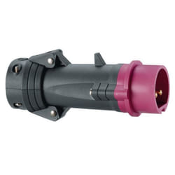 Fiche droite plastique IP 44 Legrand 2P Intensité
