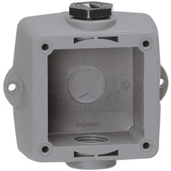 Legrand - 053910 Boîtier saillie Hypra 2 entrées pour presse étoupe M20