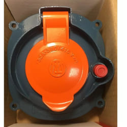 054156 - Socle tableau Prisinter 3P+N+TC IP44 32A 380/415V - Martin Lunel - métal - Legrand
