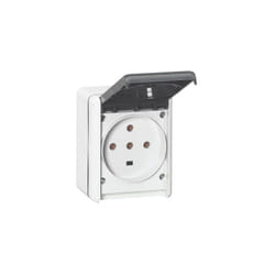 Prise étanche 3P+T+N 32A Plexo complet IP55 saillie - 055877