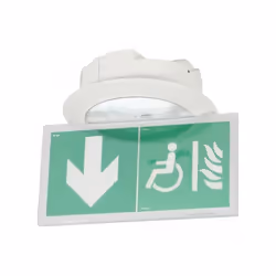 Raccordement par bornes automatiques Installation directe en faux plafond, après découpe de ?152 mm (scie cloche à trépan réf ...