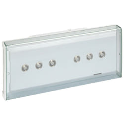 Baes d'évacuation IP43 IK07 permanent ECO2 sati adressable pour grands espaces (062646)