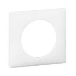Plaque CÉLIANE finition blanc Laqué 1 poste - LEGRAND - 066631