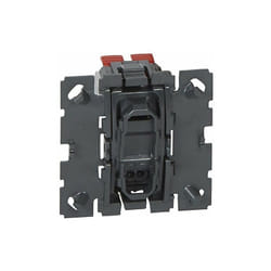 Legrand - 067034 poussoir céliane, contact no bornes libre de potentiel, 6A