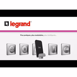Legrand 068114 Plaque de commutation et obturateur