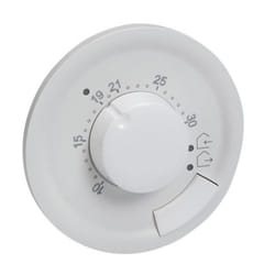 Enjoliveur pour thermostat d'ambiance - Legrand Céliane - Blanc - Accessoire pour mécanisme de la série Céliane