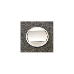 Legrand - Enjoliveur gris finition titane doigt large pour interrupteur bipolaire série Céliane