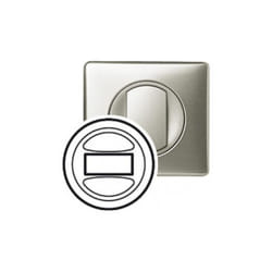 Legrand - Enjoliveur titane interrupteur automatique sans marche-arret celiane 068339