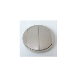 Legrand - Enjoliveur Titane Variateur Radio Interscénario 4 scénarios MyHome Play Céliane 068470