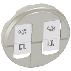 Prise RJ45 double Legrand Céliane - Blanc - 068552