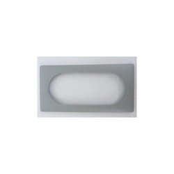 Plaque celiane - neutre - 4/5 mod - ciment Legrand 068745