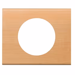 LEGRAND Celiane Plaque de finition 1 poste bois érable