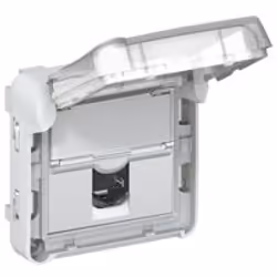 Legrand 069556, RJ-45, UTP, 5e, Gris, Blanc, IP55, Résistant à la poussière, Résistant à l’eau