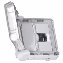 Legrand 069556 prise de courant RJ-45 Gris, Blanc