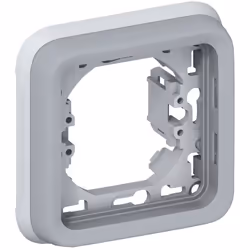 LEGRAND Support plaque composable pour encastré 1 poste Plexo gris