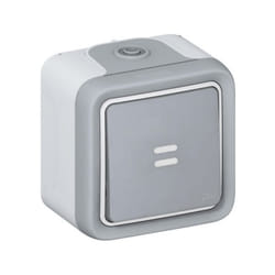 LEGRAND Interrupteur lumineux apparent 10A Plexo