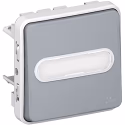 Interrupteur à Voyant Lumineux Encastrable - Legrand Plexo - Gris Anthracite Modernisez votre intérieur avec cet interrupteur ...