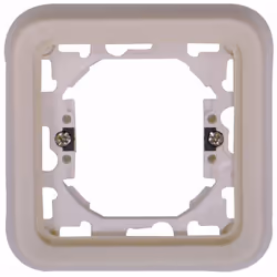 Plaque support encastré 1 postes Plexo - Blanc Conçue par Legrand, la gamme d'appareillages étanche Plexo propose des prises  ...