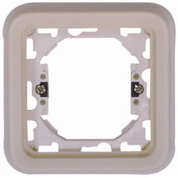 Legrand - Plaque support encastré 1 postes - Plexo - Blanc