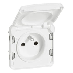 Legrand 2P+T F B BLANC ARTIC COMPO.