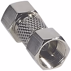 Adaptateur TV - LEGRAND - F mâle/mâle - Noir - Pour amplificateurs TV/SAT - Connectique de qualité