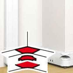 Goulotte - Legrand - Mosaic - Angle intérieur variable - Blanc - PVC