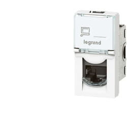Legrand - Prise RJ45 cat.6 ftp 1 module Mosaic composable