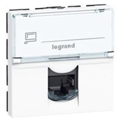 Legrand 076576 prise de courant RJ-45 Blanc