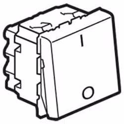 Legrand 0 770 50, Inclinable, Blanc, 42 g, 10 pièce(s)