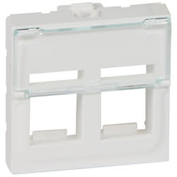 Legrand 078610 Plaque de commutation et obturateur Blanc