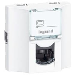 Legrand 078622 prise de courant RJ-45 Blanc