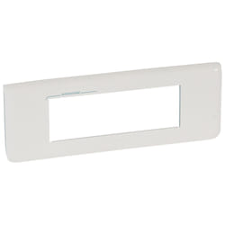 enjoliveur 6m horizontal legrand mosaic blanc antimicrobien