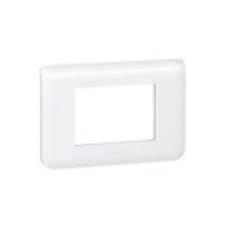 Plaque de finition Blanc horizontale MOSAIC 3 modules - LEGRAND - 78803