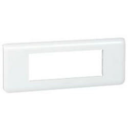 Legrand 078816 - Plaque MOSAIC - 6 Modules HORIZONTAL - BLANC