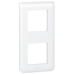 Plaque de finition Blanc verticale MOSAIC 2 X 2 modules - LEGRAND - 78822