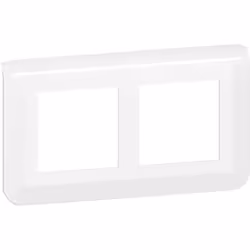 Plaque Mosaic Legrand - 2 Modules - Blanc La plaque Mosaic Legrand 2 Modules Blanc est une solution élégante et pratique pour ...
