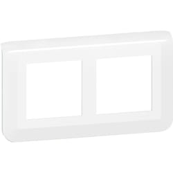 Legrand - Plaque Mosaic 78864 2 Modules Blanche