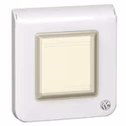 enjoliveur 2 modules étanche legrand mosaic antimicrobien