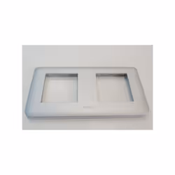 Plaque double Position: Horizontale Couleur: Gris Aluminium Capacité: 2x2 modules Référence: Prog mosaïc LEGRAND 079004 Tarif ...