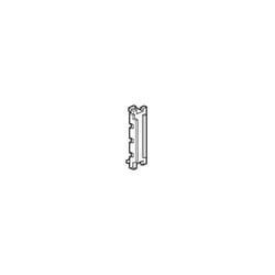 Legrand - Obturateur Batibox pour supports références 080252, 080258 et 080264 équipés de 4 modules 079104