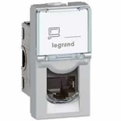 Legrand 079473, RJ-45, 1 module(s), STP, 6a, Aluminium, 446 g