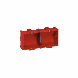boite d'encastrement multiposte legrand batibox - ma√ßonnerie - 2 postes 4/5 modules - vert/horiz -prof. 40/boite d'encastrem ...