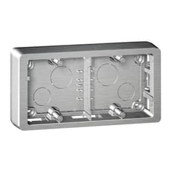 Legrand - Cadre Saillie Céliane 2 Postes Titane 30/40mm 080245